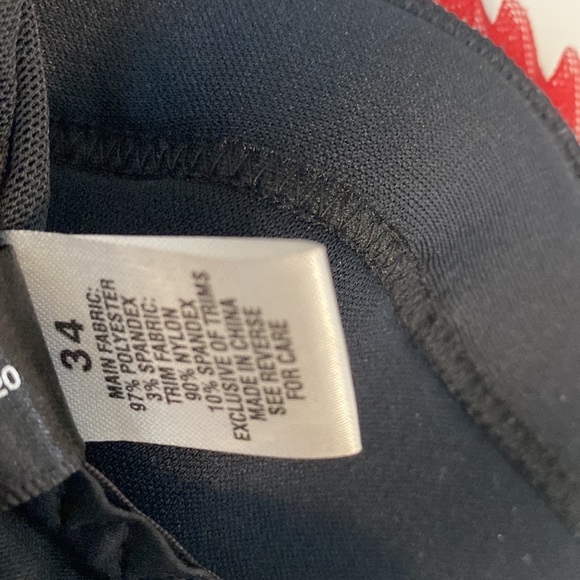 Red and Black Corset Teddy - Fredrick’s of Hollywood - Picture 15 of 15